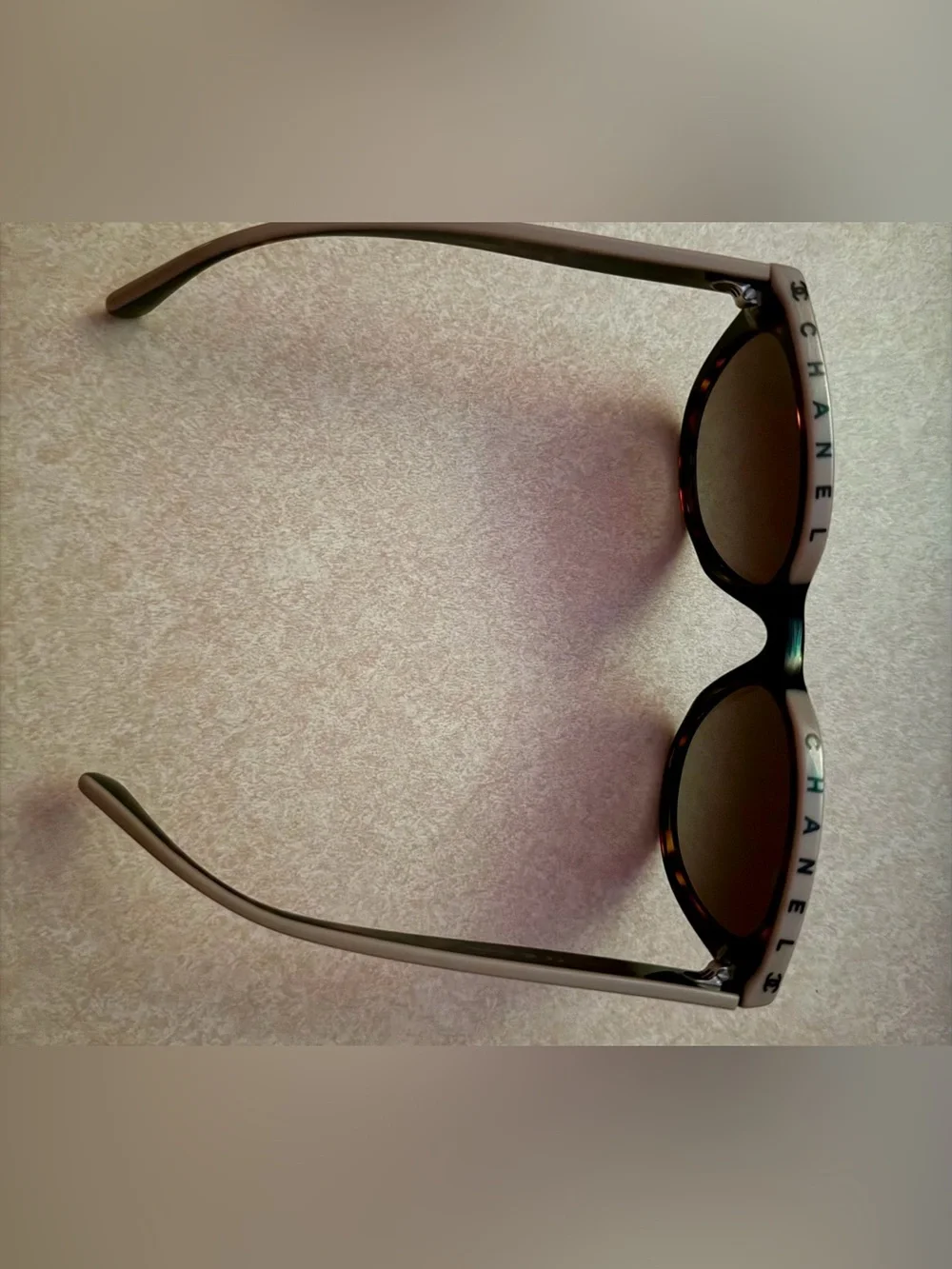 Chanel Polarized Tortoise Frame Sunglasses Style 5414 LIKE NEW
